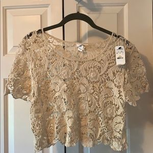 Lace shirt